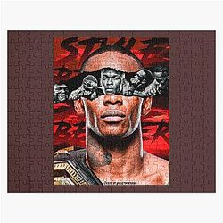 Israel Adesanya Style Bender UFC 276 Shirt Jigsaw Puzzle