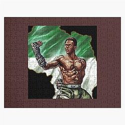 Israel Adesanya Fighter The Last style bender Jigsaw Puzzle