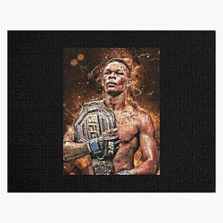 Retro Vintage in Israel Adesanya Kickboxing Gifts Jigsaw Puzzle