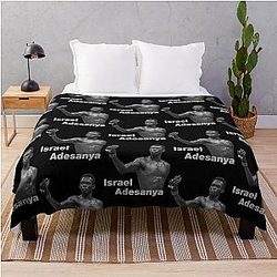 Israel Adesanya Throw Blanket