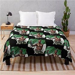 Israel Adesanya The Last Style Bender Throw Blanket
