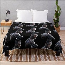 Israel Adesanya Machine Or God The Last Style Bender Throw Blanket