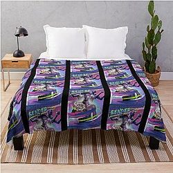 Israel Adesanya Power Up Throw Blanket