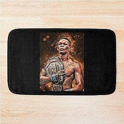 Retro Vintage Israel Adesanya Kickboxing Gift for Everyone Bath Mat