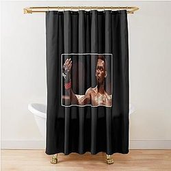 Israel Adesanya T Shirt Israel Come To Me UFC Shower Curtain