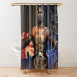 Israel Adesanya Shower Curtain