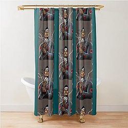 Israel Adesanya The Hidden Village Last Style Bender Shower Curtain