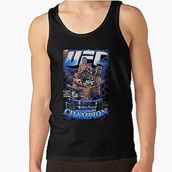 Israel Adesanya Collage D-1 Premium Tank Top