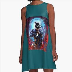 Israel Adesanya The Last Style Bender A-Line Dress