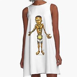 Israel Adesanya Stylebender A Line Dress