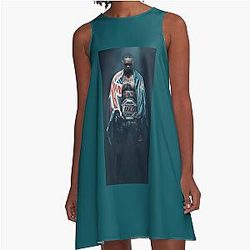 Israel Adesanya A-Line Dress