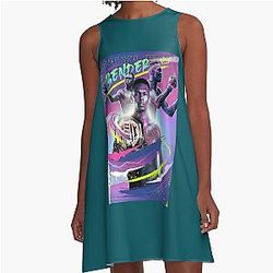 Israel Adesanya POWER UP Premium A-Line Dress