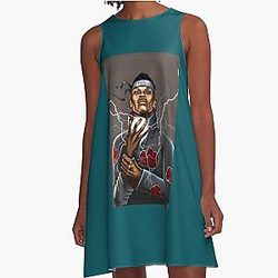 Israel Adesanya, The Last style bender A-Line Dress