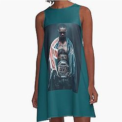 Israel Adesanya and Israel Adesanya next fight A-Line Dress