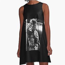 Day Gifts Israel Adesanya Boxer Gift A-Line Dress for Halloween