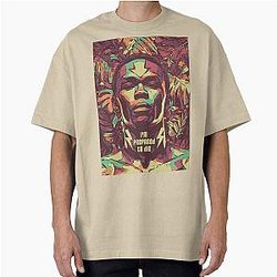 Israel Adesanya - I'm Prepared to Die Illustration Oversized T-Shirt