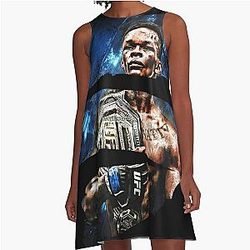 Israel Adesanya A Line Dress