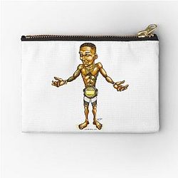 Israel Adesanya Zipper Pouch