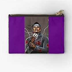 Israel Adesanya The Hidden Leaf Village Zipper Pouch