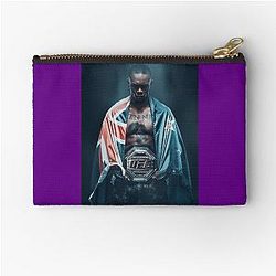 Israel Adesanya 
Isreal Adesanya Next Fight In Zipper Pouch