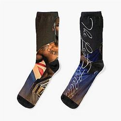 Israel Adesanya Designs Socks