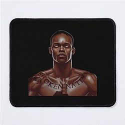 Israel Adesanya The Last Style Bender Mouse Pad