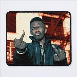 Israel Adesanya Flip Finger T Shirt Fighting Mouse Pad