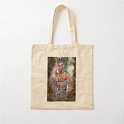 Israel Adesanya Broken Native D2 Premium Cotton Tote Bag