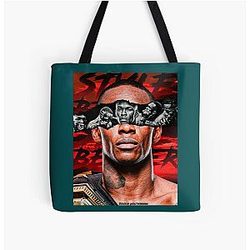 Israel Adesanya Style Bender UFC 276 Shirt Premium All Over Print Tote Bag