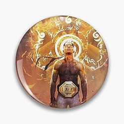 Israel Adesanya Pin Design