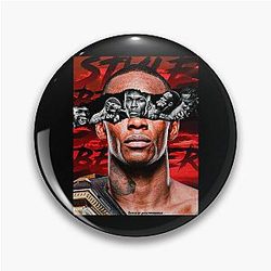 Israel Adesanya UFC 276 Style Bender Shirt Pin