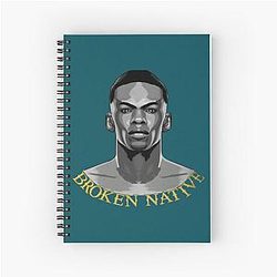 Israel Adesanya - The Last Stylebender Spiral Notebook
