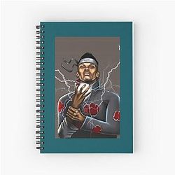 Israel Adesanya The Hidden Village The Last Style Bender Spiral Notebook