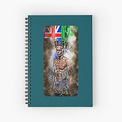 Israel Adesanya Broken Phone Cases Spiral Notebook