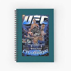 Israel Adesanya Premium Spiral Notebook