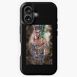 Israel Adesanya Broken Native D2 Premium iPhone Tough Case