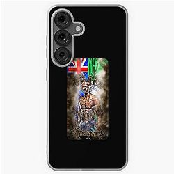 Israel Adesanya -quot-Broken Native-quot- D-2 Phone Cases   Samsung Galaxy Soft Case