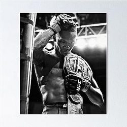 Israel Adesanya UFC Middleweight Champion The Last Stylebender Poster