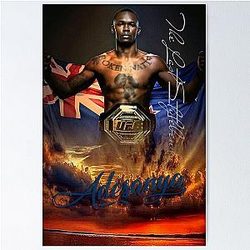 Israel Adesanya Design Posters
