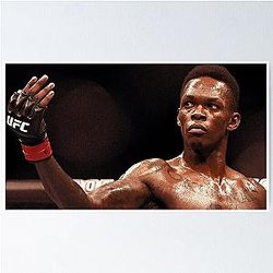 Israel Adesanya T-Shirt Israel Adesanya Come To Me UFC Poster
