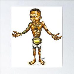 Israel Adesanya Stylebender Poster