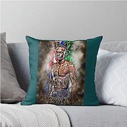 Israel Adesanya Broken Native D 2 Premium Throw Pillow
