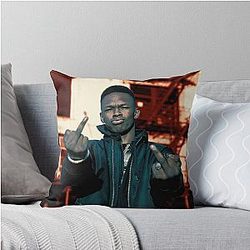 Israel Adesanya Flip Finger T shirt Fighting Throw Pillow