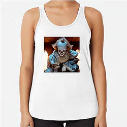 Dancing Clown IT Movie Tank Tops