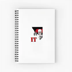 Supernatural Horror IT Movie Notebook