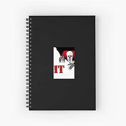 Supernatural Horror IT Movie Notebook