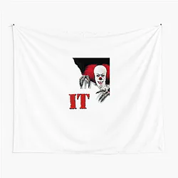 Supernatural Horror IT Movie Tapestries
