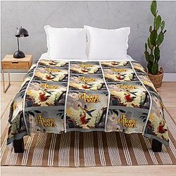 It takes two Graphic Throw Blanket
