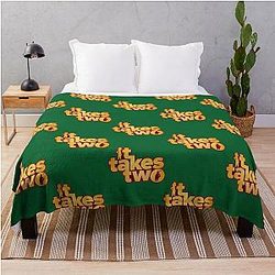 Proud It Takes Two Game Hazelight Studios Video Long Christmas Throw Blanket
