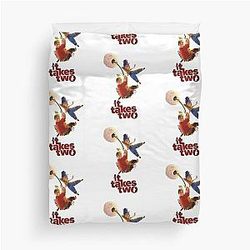 It Takes Two home Decor Game Duvet Cover